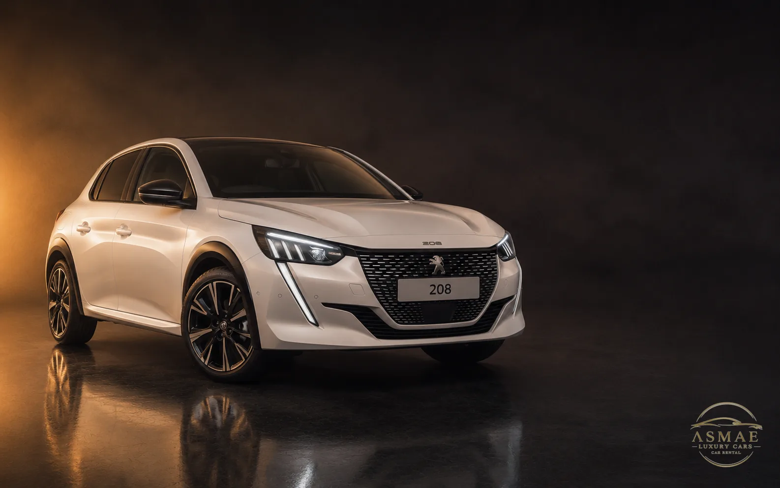 Peugeot 208 (Blanche)